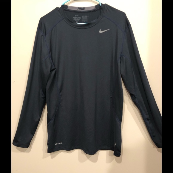 Nike Other - Men’s Nike Pro Combat Dri Fit Long Sleeve Tee